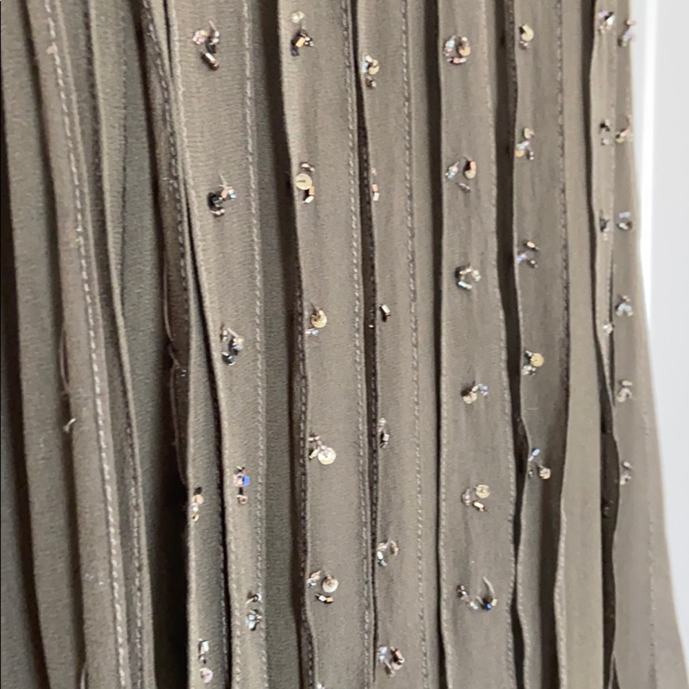 Olive Beaded Dress - Sue Wong Nocturne - Picture 4 of 11